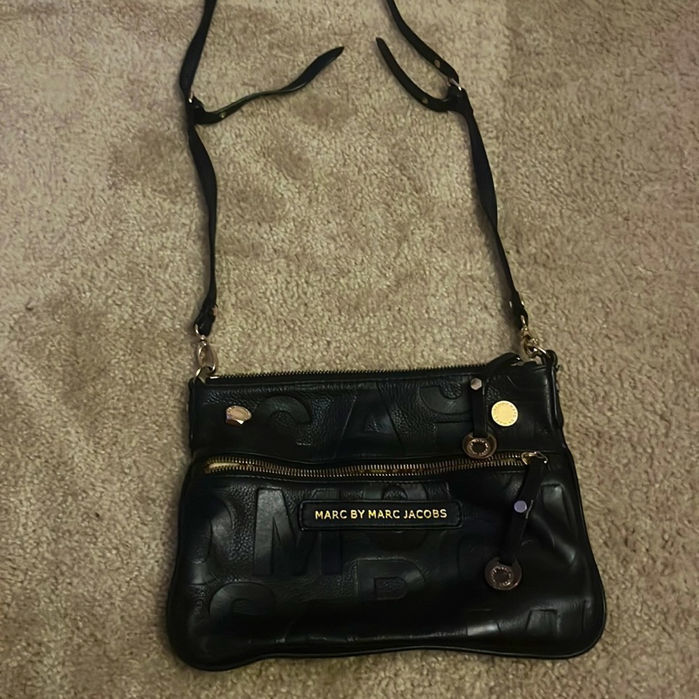 black crossbody Marc Jacobs purse